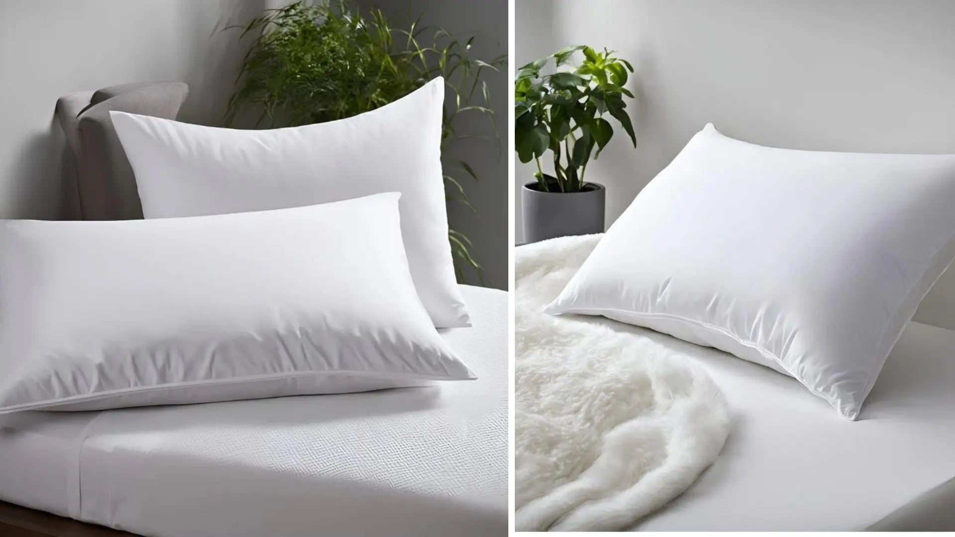 2 quality pillows