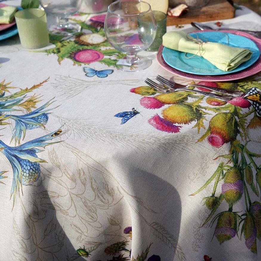 Cynar Linen Table Runner by Tessitura - Raia