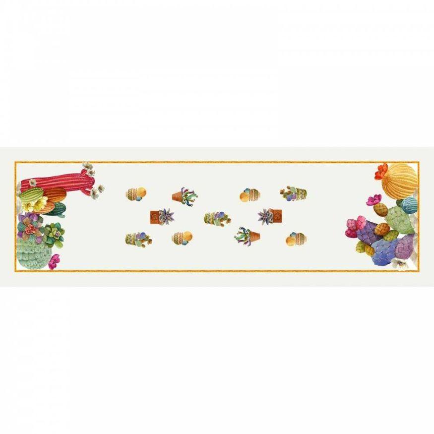 Kactus Table Runner by Tessitura - Raia