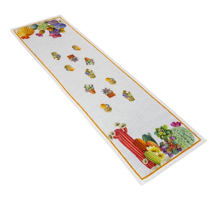 Kactus Table Runner by Tessitura - Raia