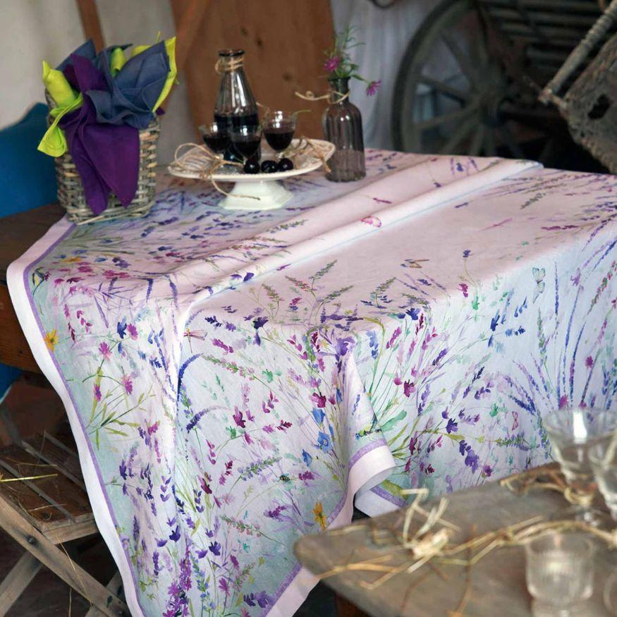 Spigo Linen Table Runner by Tessitura | Table & Dining, Table Runner | Raia