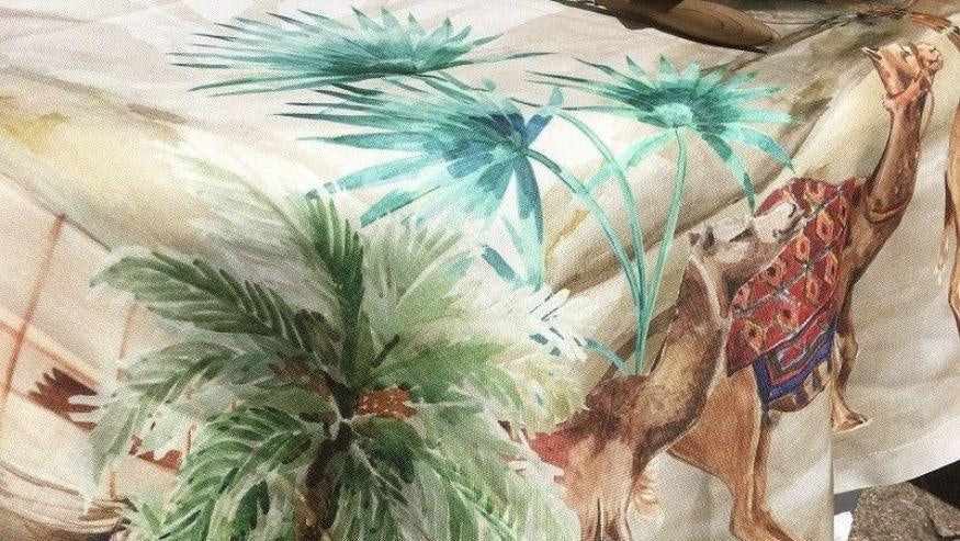 Souk Linen Table Runner by Tessitura | Table & Dining, Table Runner | Raia