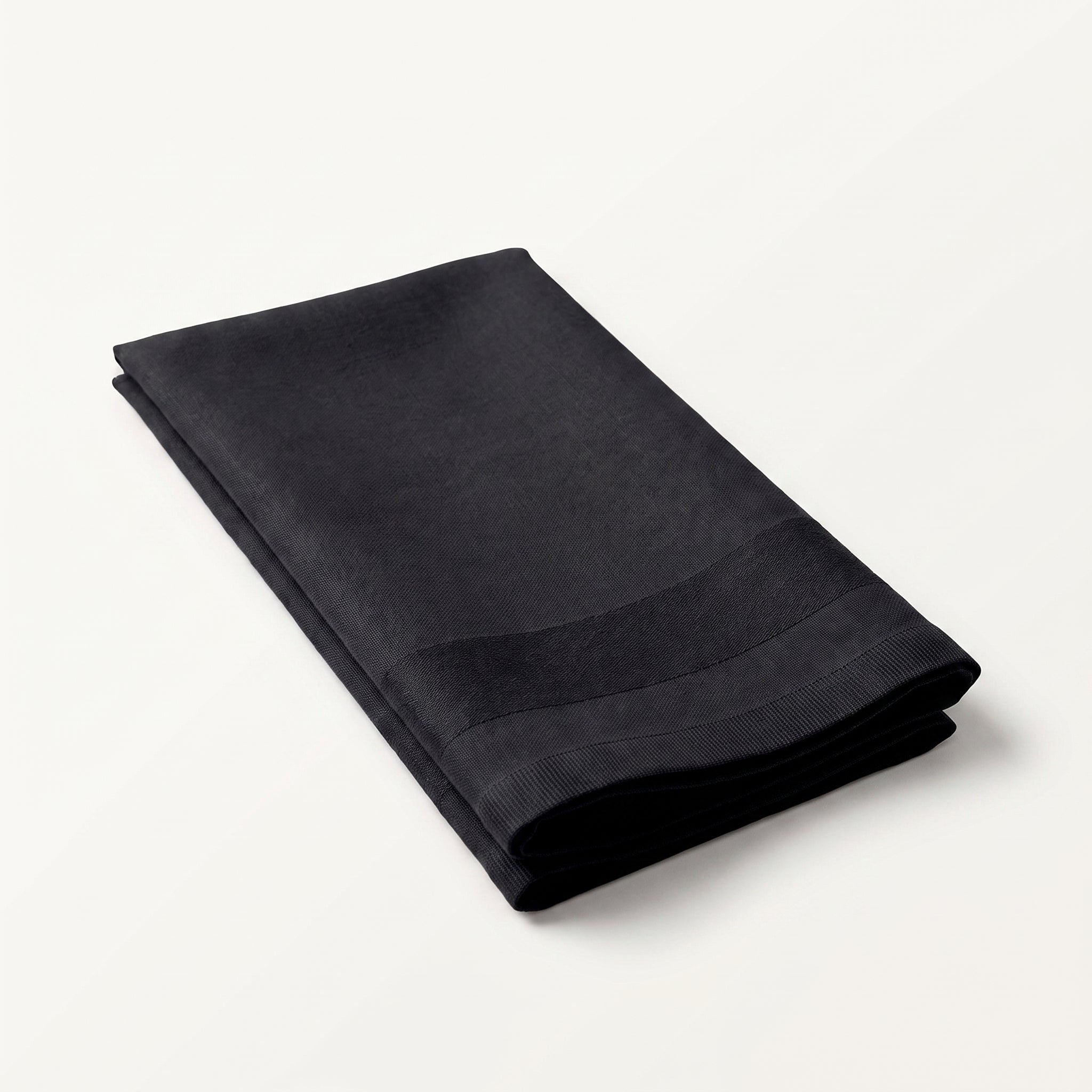 Black Satin Band Napkin, Croatia
