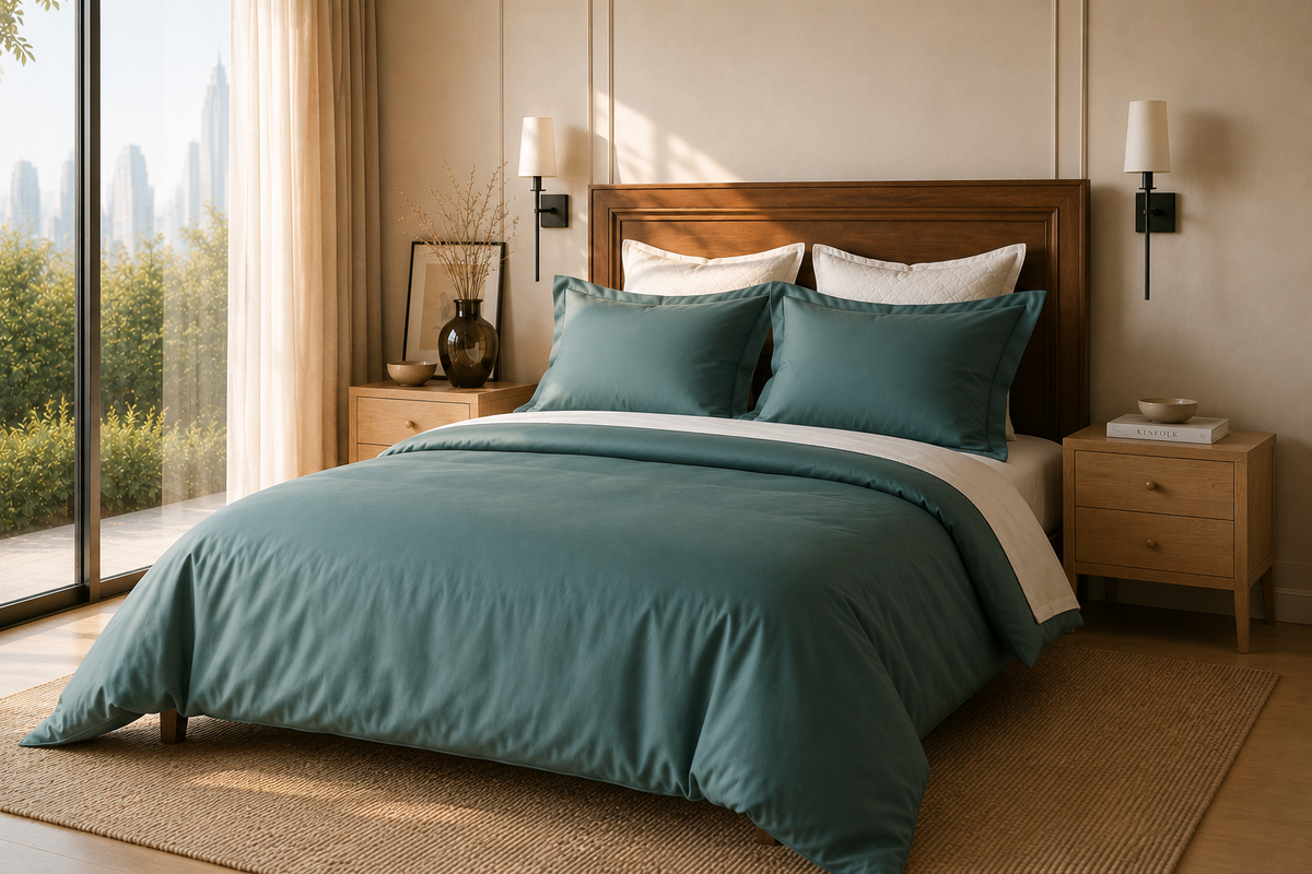 Classic 300 TC Organic Cotton Duvet Set