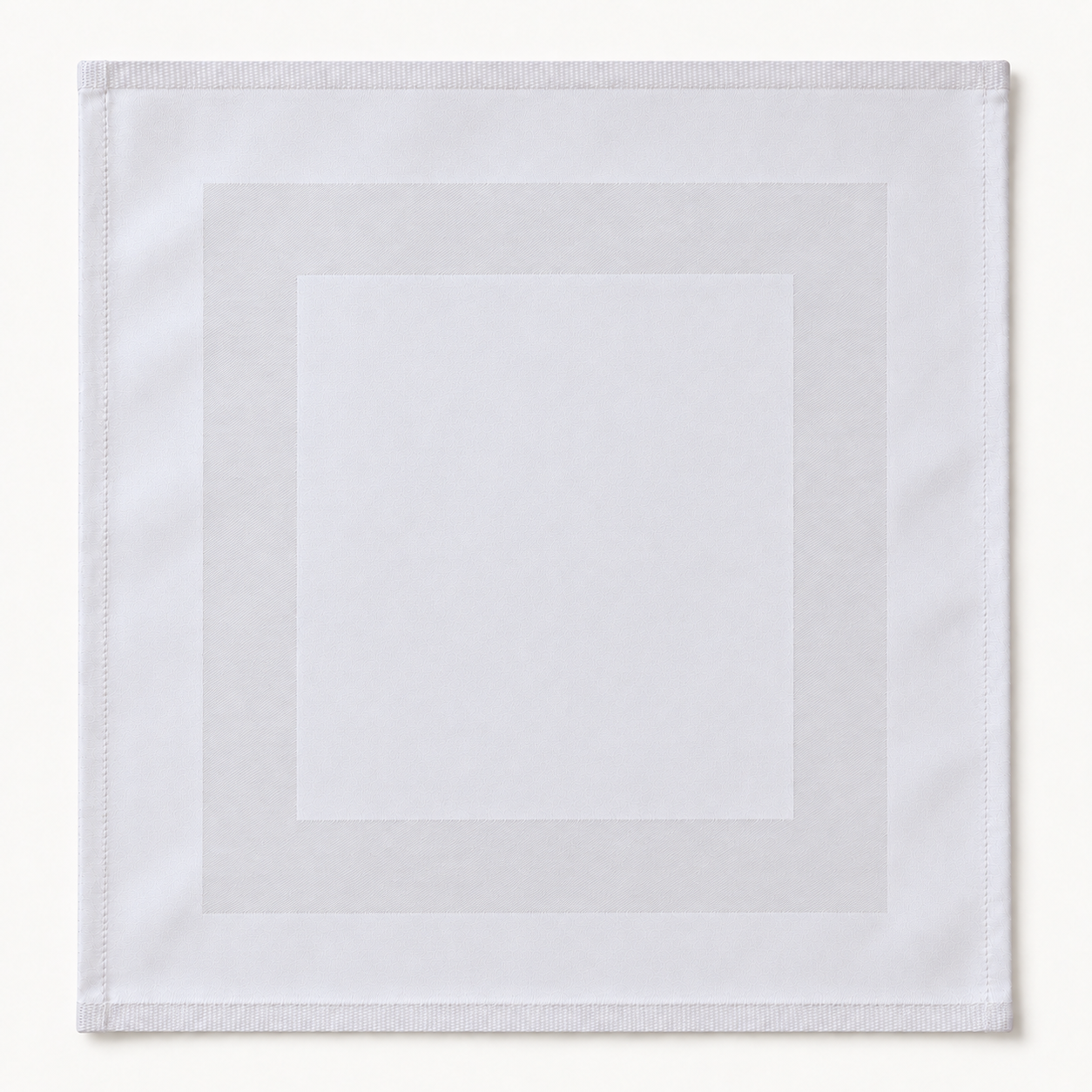 White Satin Band Napkin, Croatia