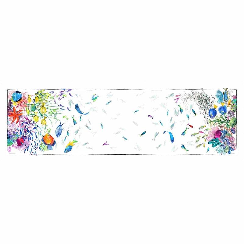 Belize Linen Table Runner by Tessitura - Raia