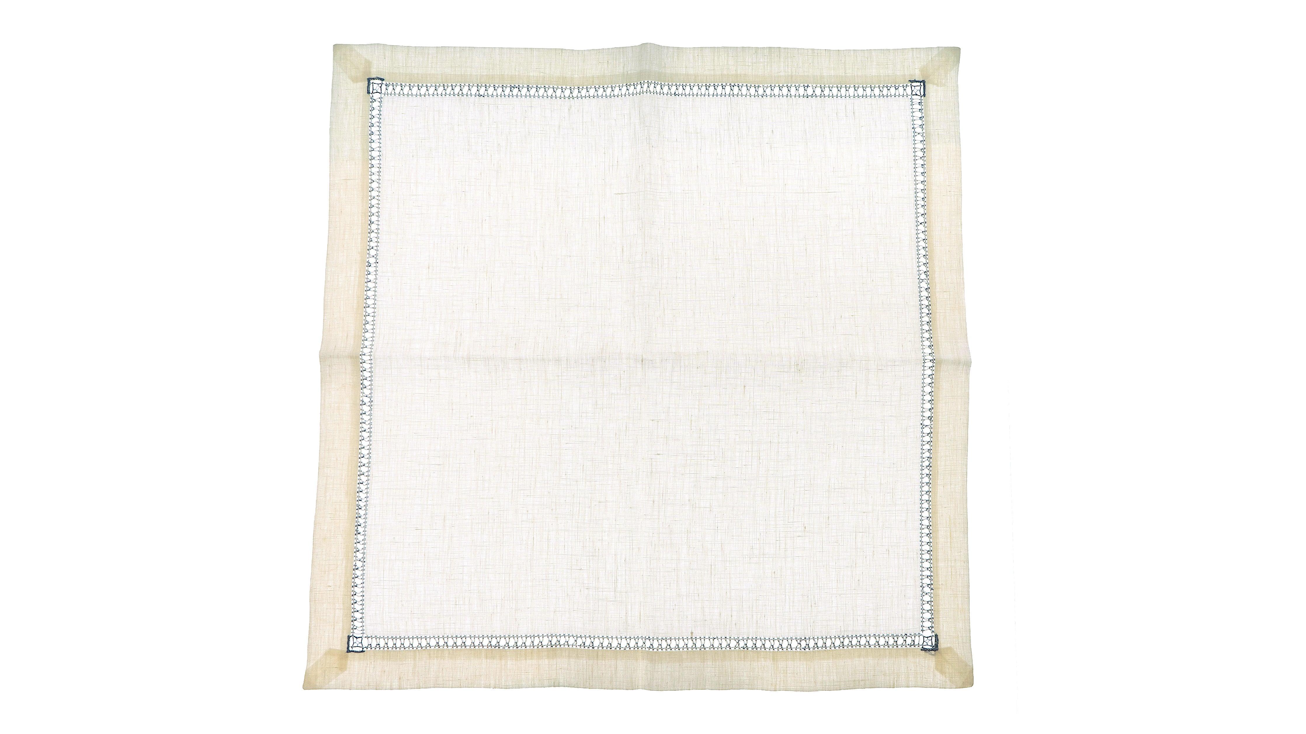 Ivory Linen Napkin Set | Decor | Napkins | Raia