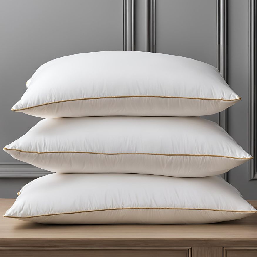 90% Goose Down & Feather Pillow - Extra Soft - Raia