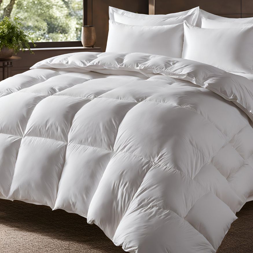 Classic Goose Down & Feather Duvet - Summer Light