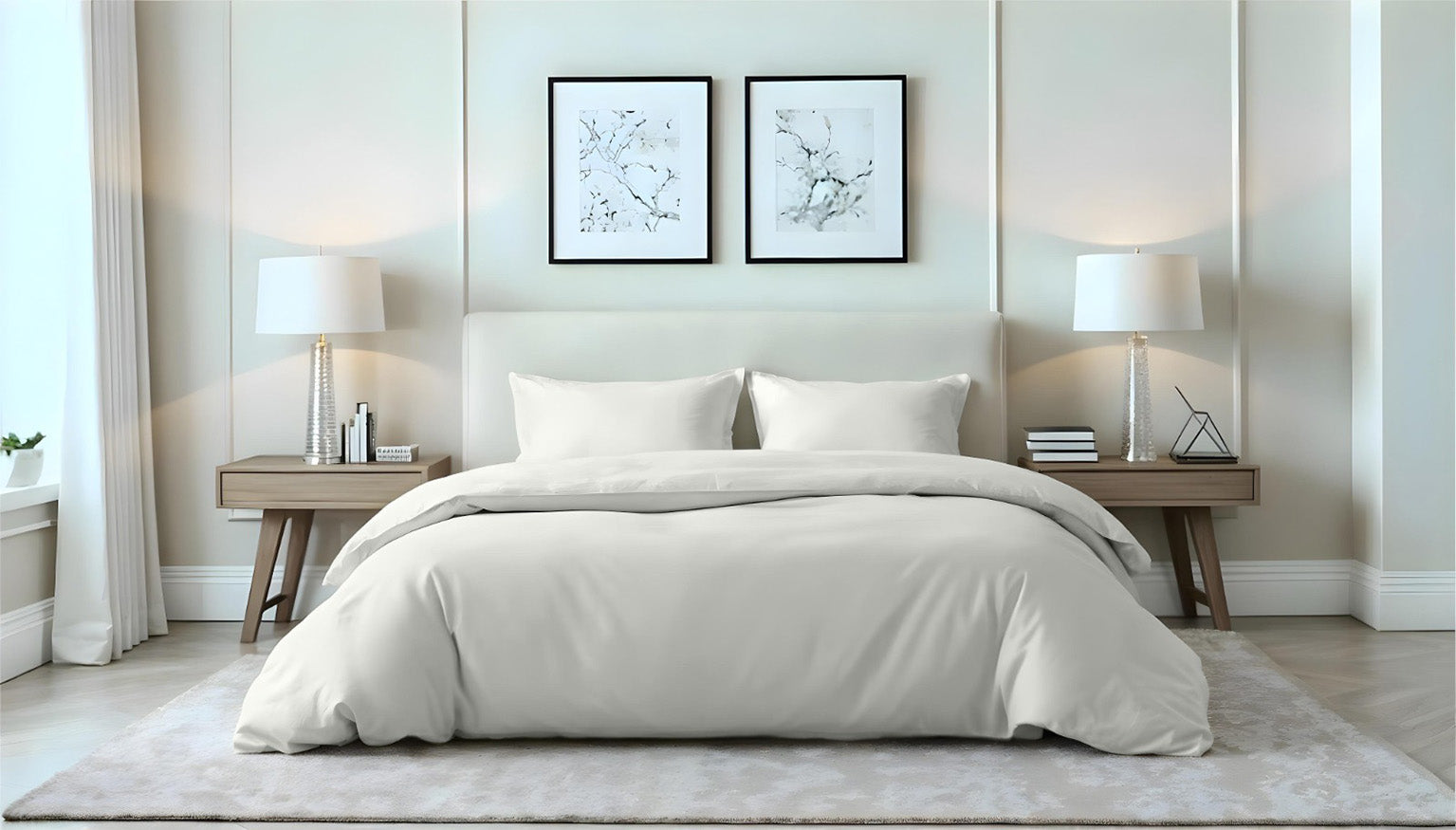 Classic 300 TC Organic Cotton Duvet Set