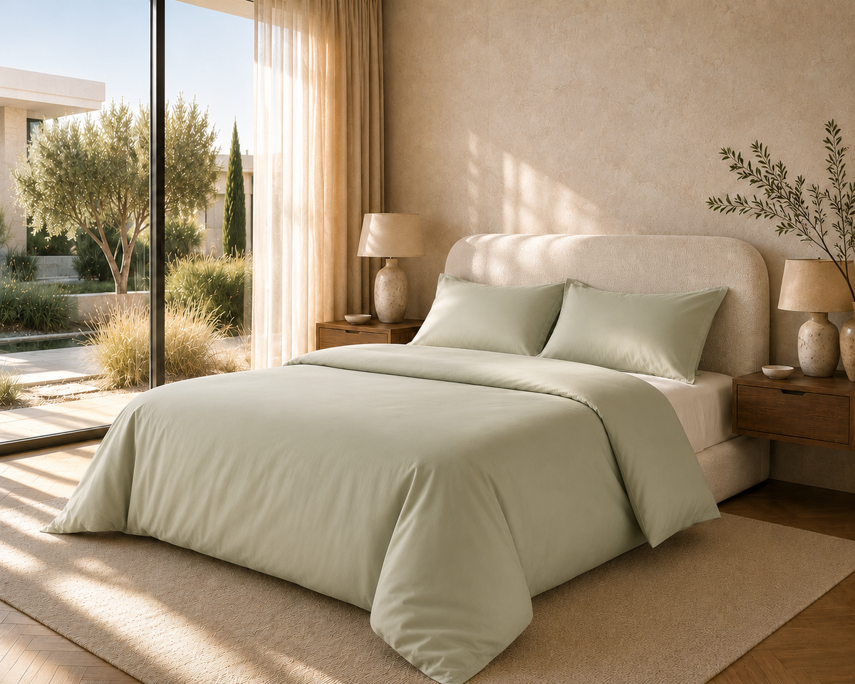 Classic 300 TC Organic Cotton Duvet Set