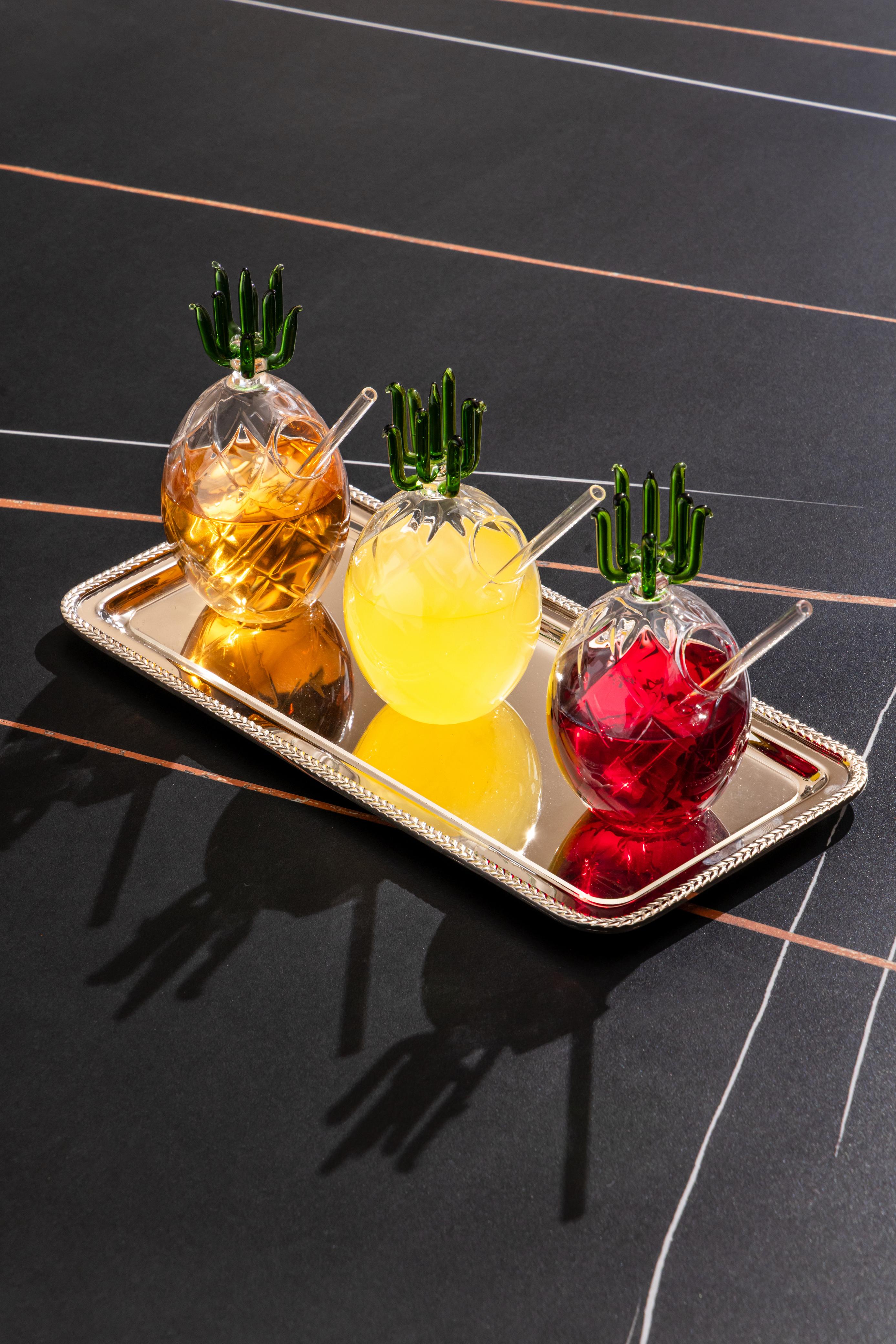 The Pineapple Glass by Tincelle