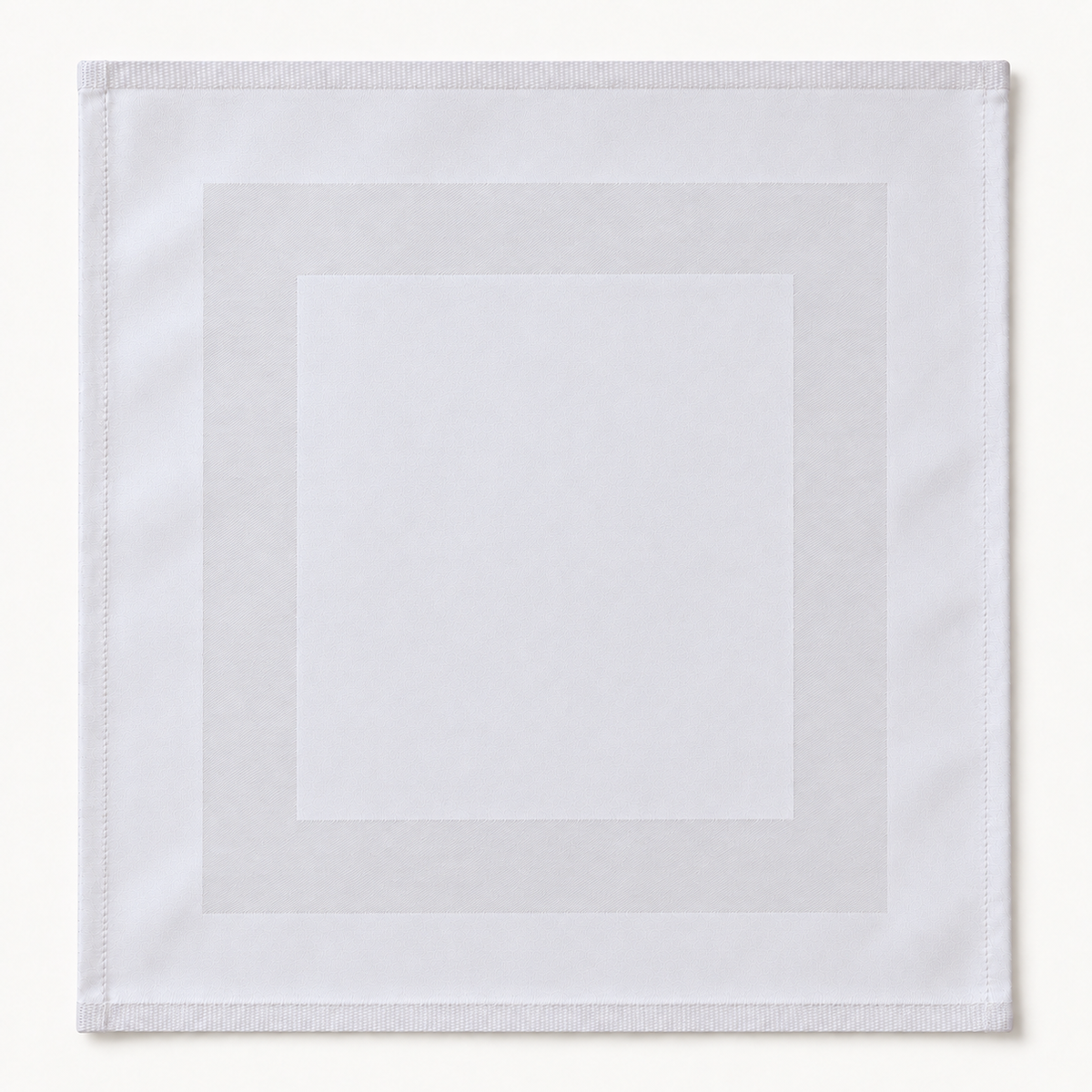 White Satin Band Napkin, Croatia