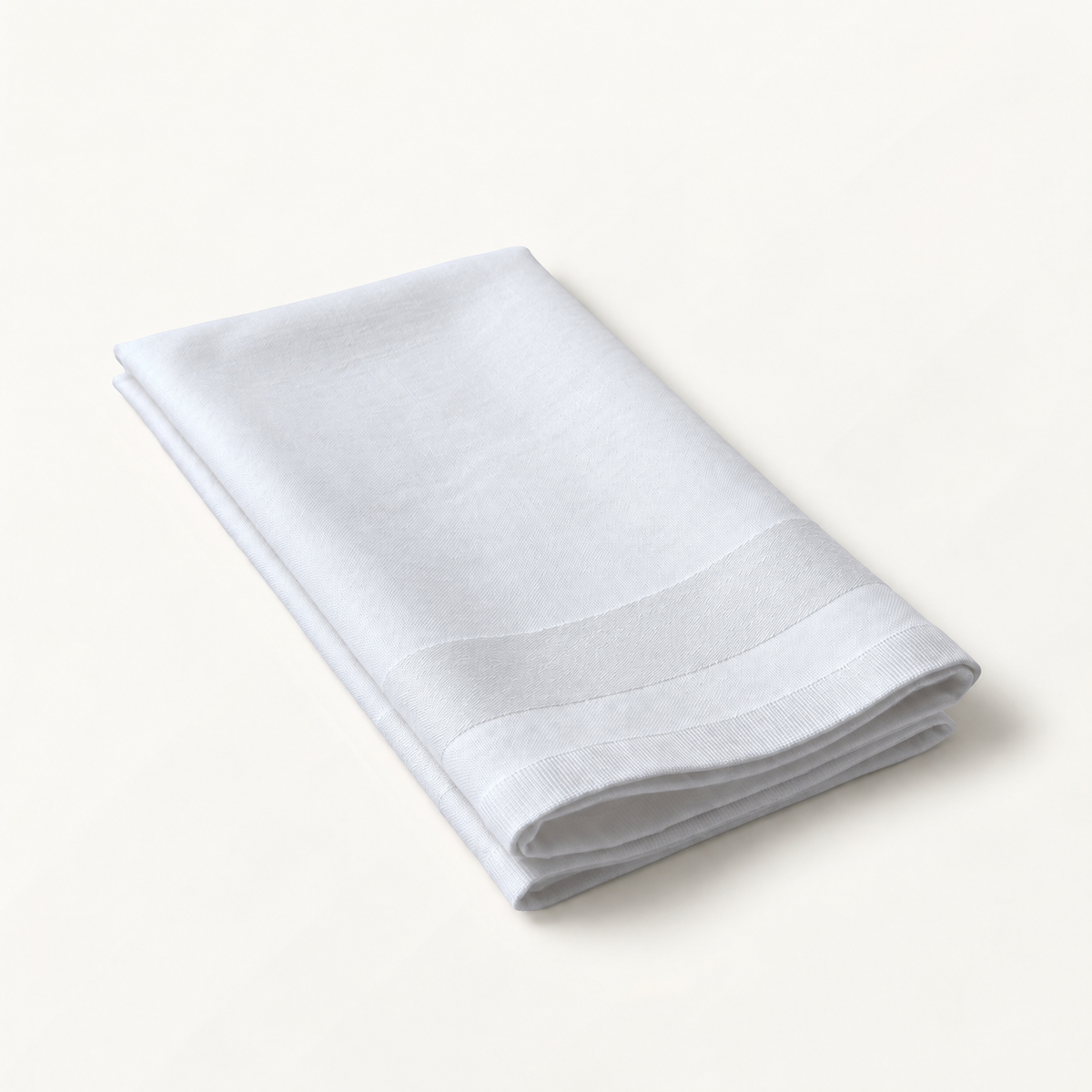 White Satin Band Napkin, Croatia